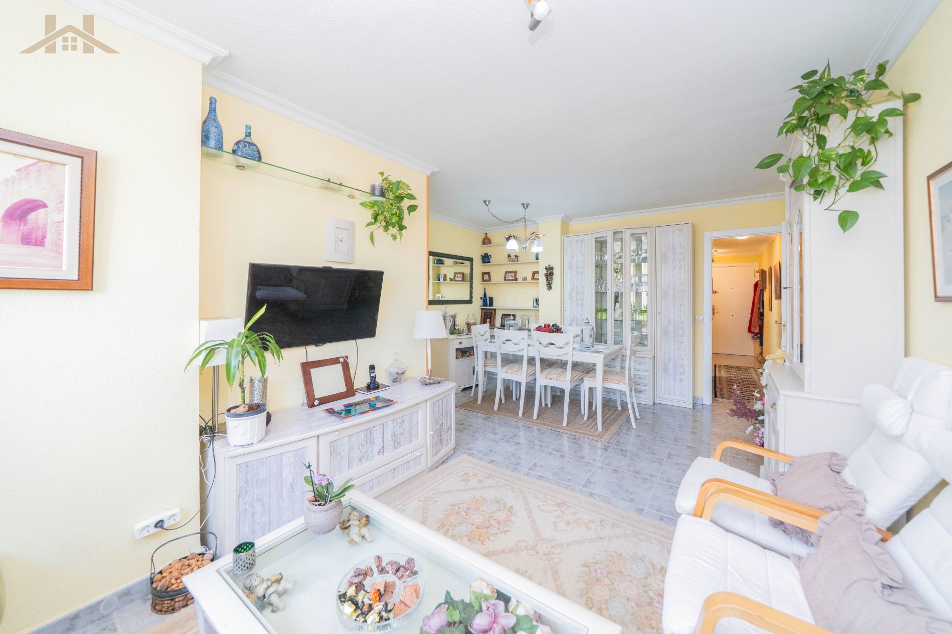 Living room of Flat for sale in Alpedrete  with Heating and Community pool