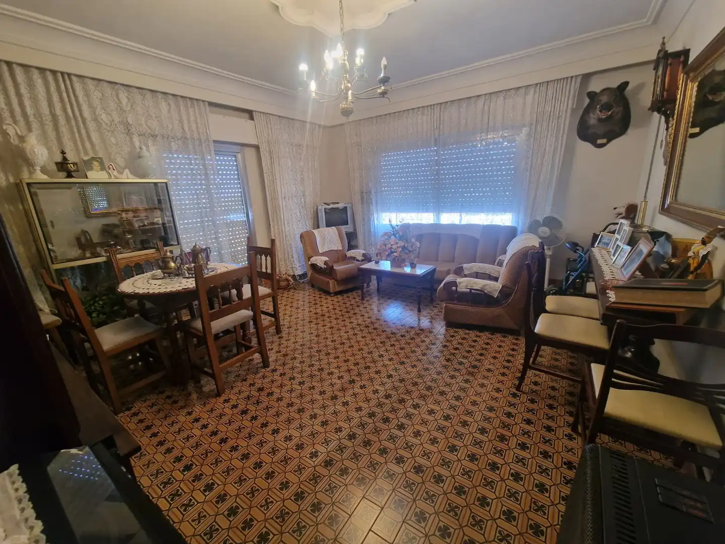 Living room of Flat for sale in Talavera de la Reina  with Terrace, Washing machine and Balcony