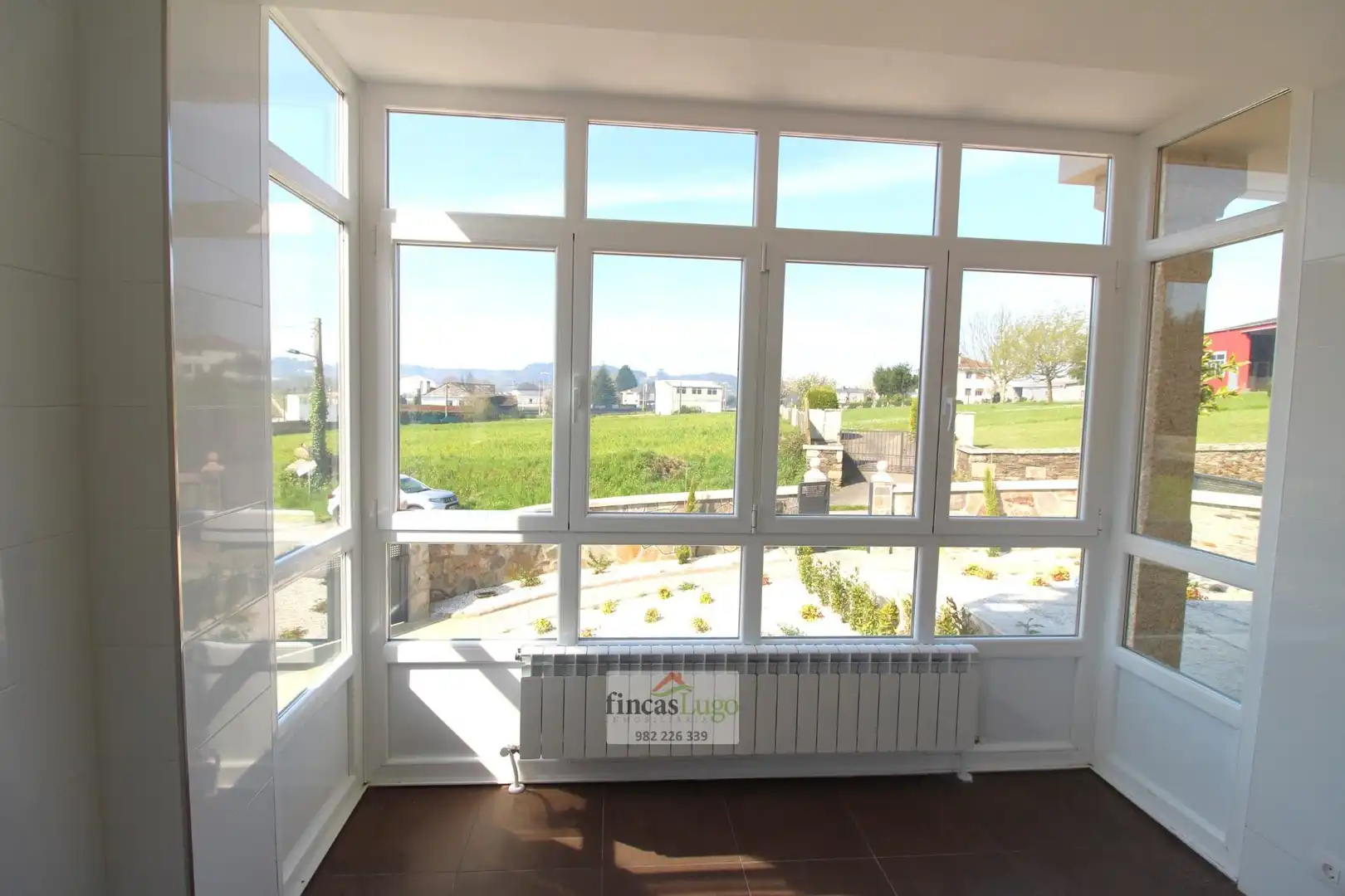 Terraza de Casa o chalet en venta en Lugo con Calefacción, Jardín privado y Terraza