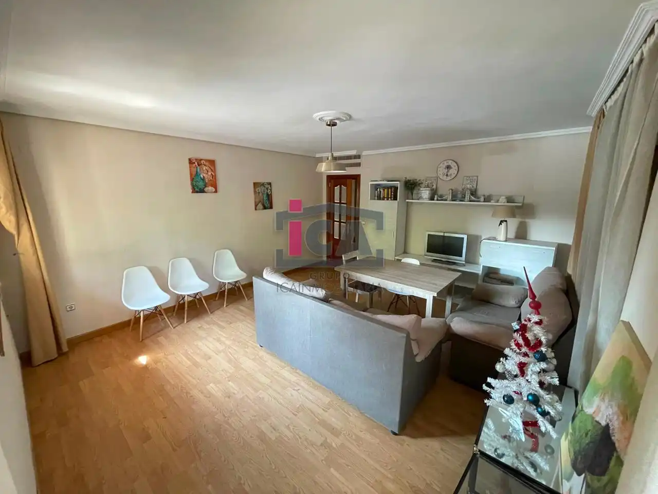 Wohnzimmer von Wohnung zur Miete in Cáceres mit Heizung, Terrasse und Abstellraum