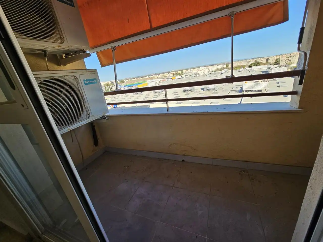 Balcony of Flat for rent in Jerez de la Frontera  with Air Conditioner, Terrace and Furnished