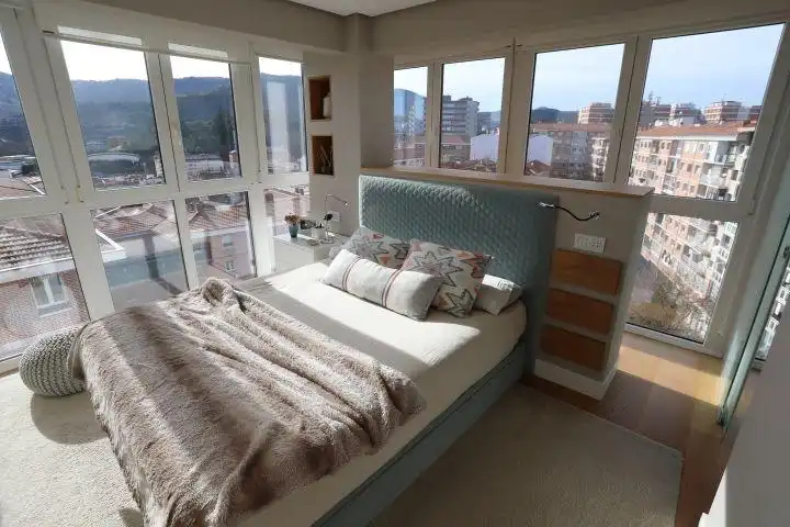 Bedroom of Flat for sale in Bilbao   with Heating