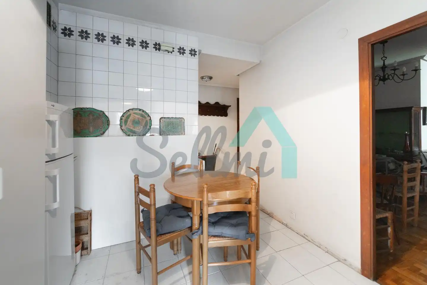 Cocina de Piso en venta en Oviedo  con Calefacción, Parquet y Terraza