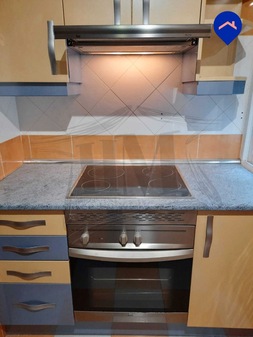 Kitchen of Flat for sale in  Madrid Capital  with Parquet flooring