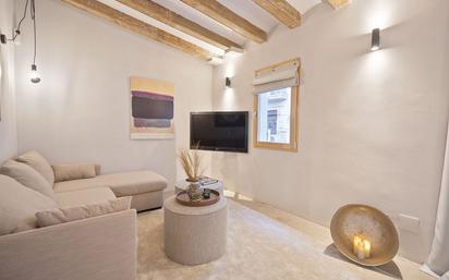 Living room of Flat to rent in  Barcelona Capital  with Air Conditioner, Terrace and Balcony