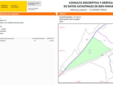 Terreno rustico in vendita a Useras /  Les Useres