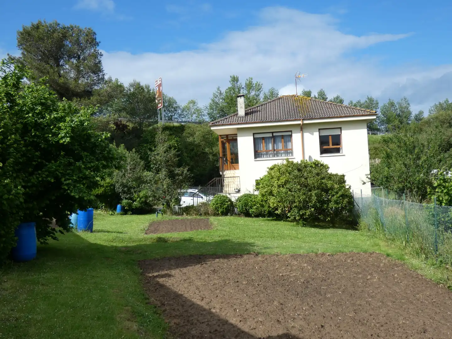 Garten von Haus oder Chalet zum Verkauf in Bárcena de Cicero mit Heizung, Privatgarten und Möbliert