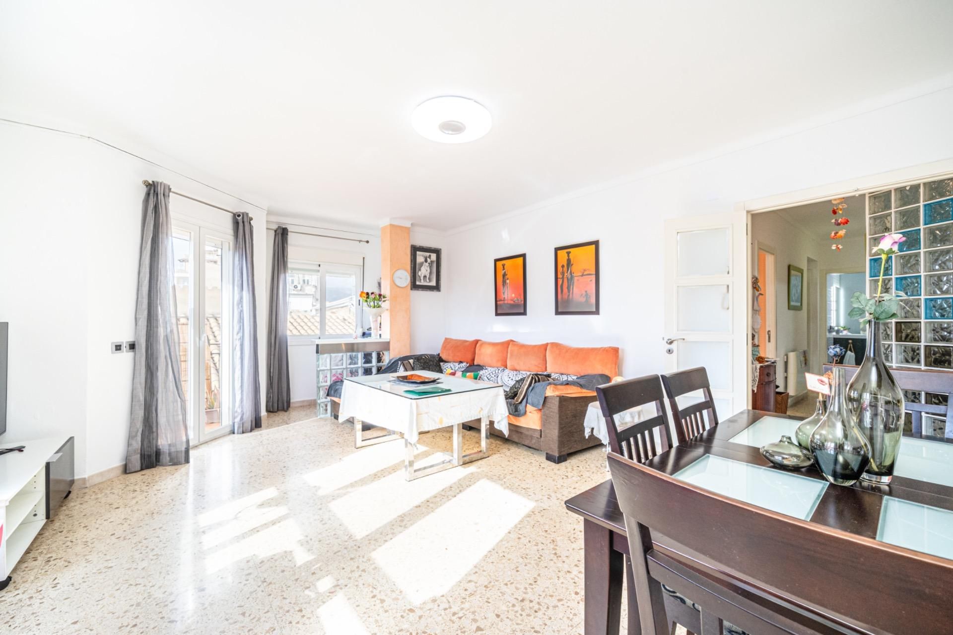 Sala d'estar de Pis en venda en Inca amb Aire condicionat, Calefacció i Balcó