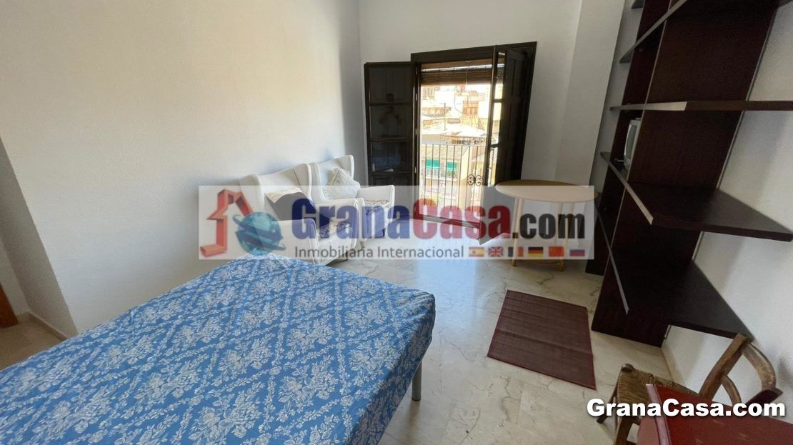 Bedroom of Flat to share in  Granada Capital  with Air Conditioner, Heating and Furnished