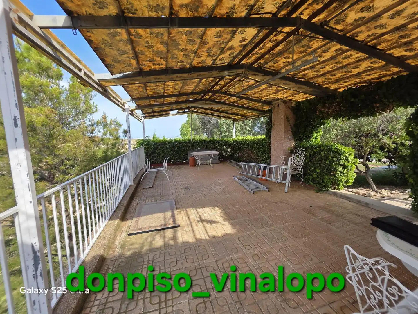 Terrace of Country homes for sale in Elche / Elx  with Air Conditioner, Private garden and Terrace
