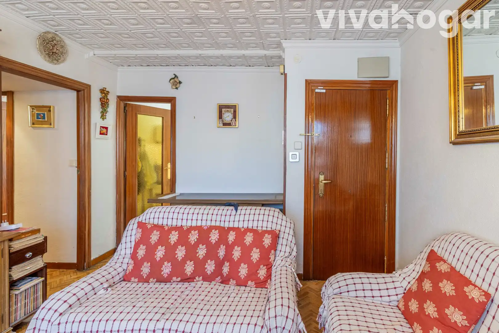 Sala d'estar de Pis en venda en Madrid amb Aire condicionat, Calefacció i Terrassa