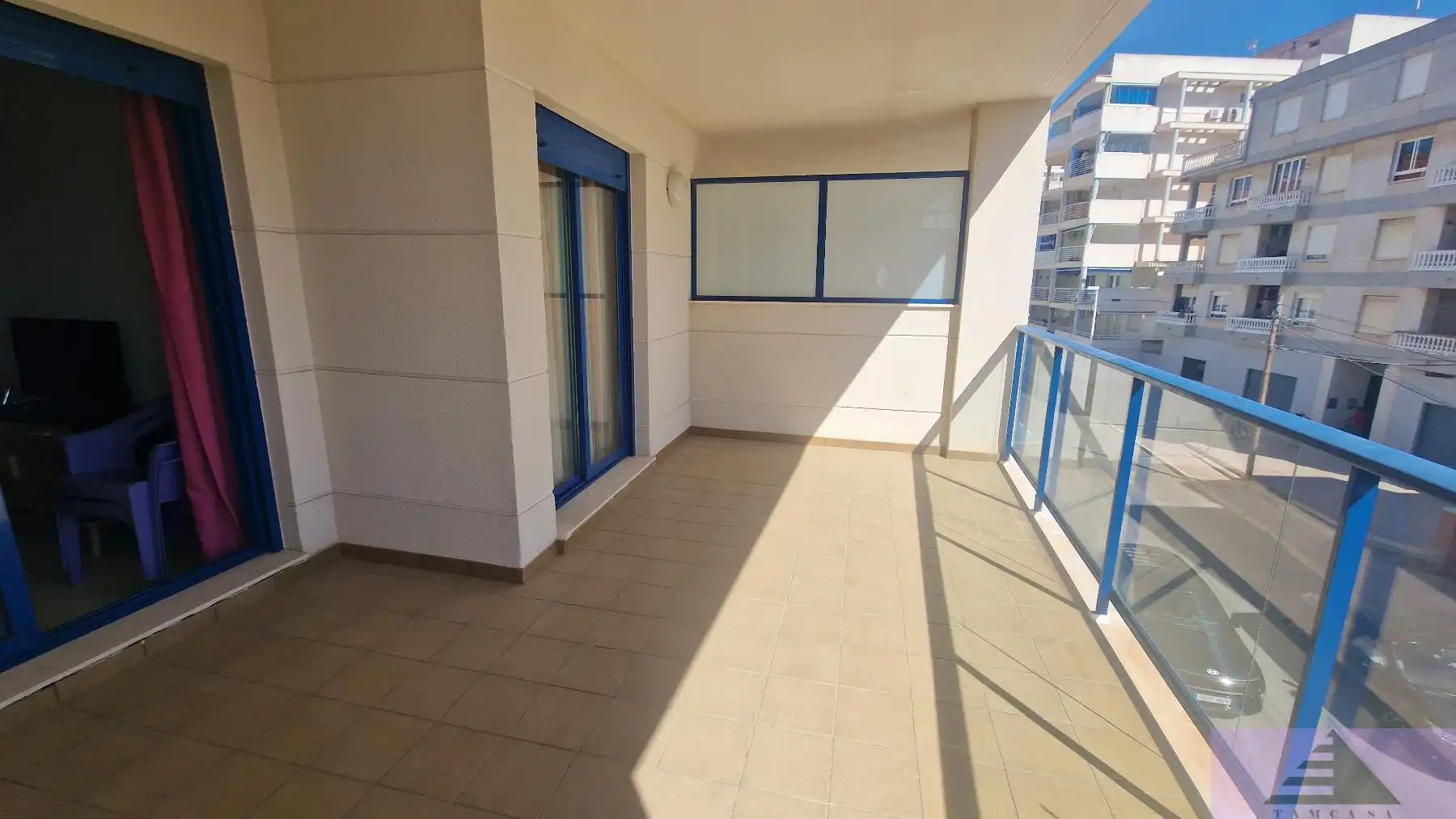 Terraza de Apartamento de alquiler en Oropesa del Mar / Orpesa con Aire acondicionado, Calefacción y Terraza