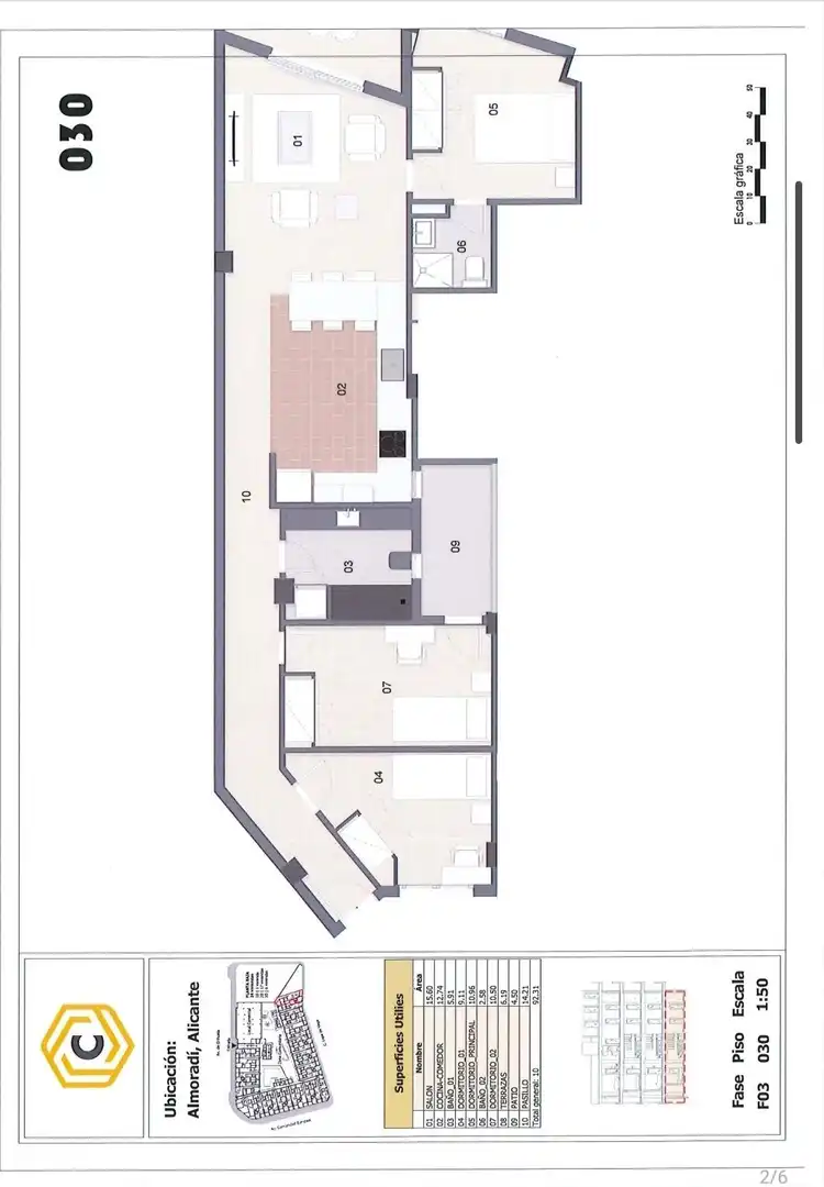 Erdgeschoss zum Verkauf in Orihuela mit Klimaanlage, Privatgarten und Terrasse