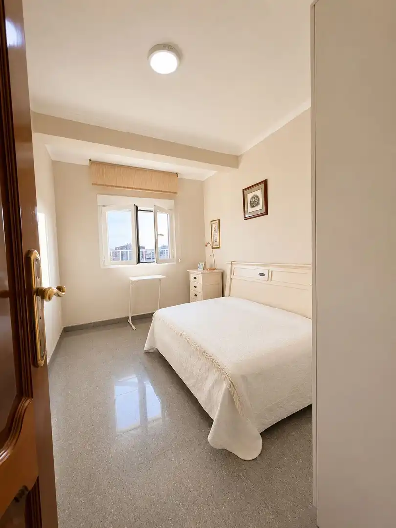 Bedroom of Flat for sale in Málaga  with Air Conditioner