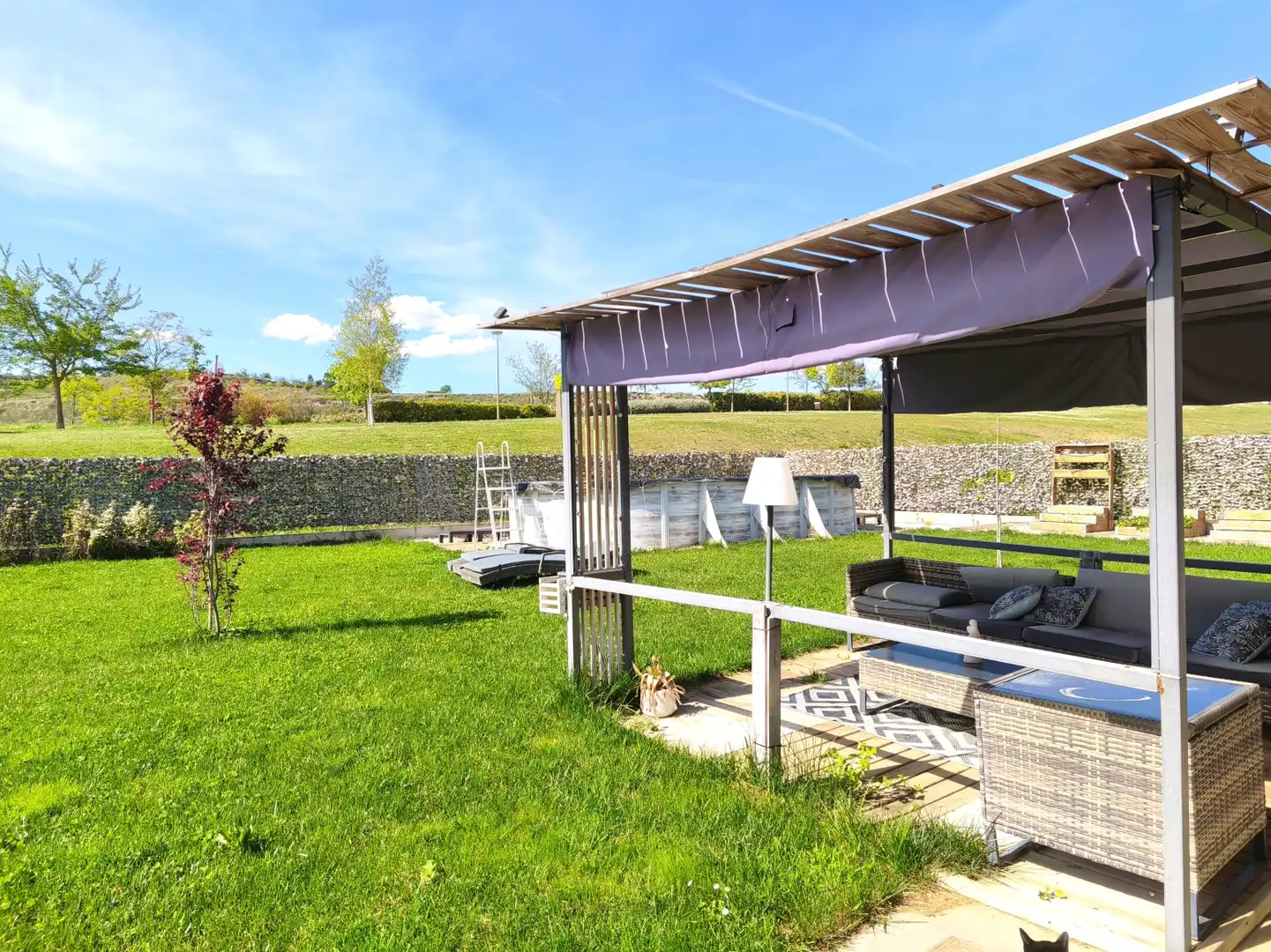 Terraza de Casa o chalet en venta en Viana con Aire acondicionado, Calefacción y Jardín privado