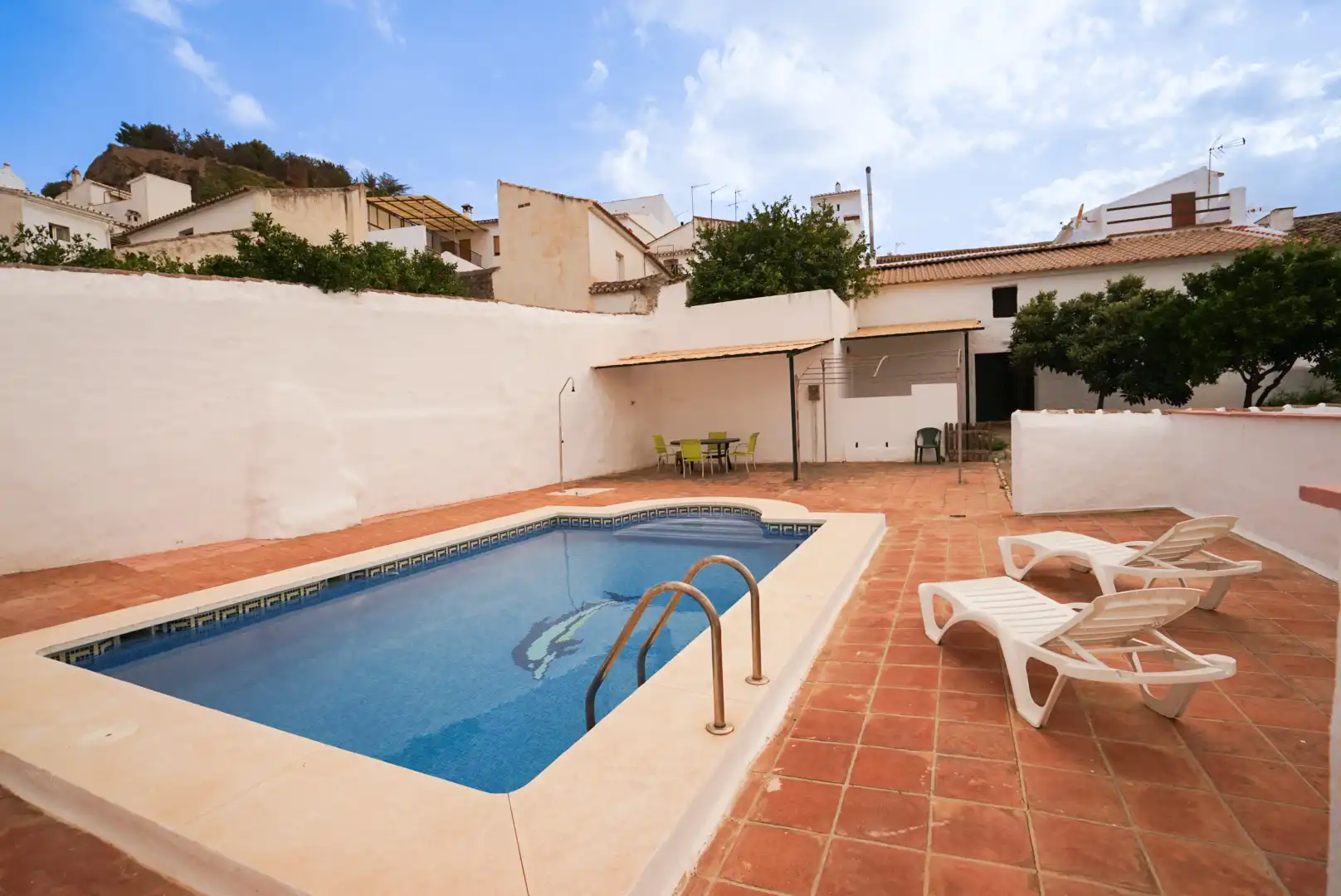 Piscina de Casa adosada en venta en Ardales con Aire acondicionado, Jardín privado y Trastero