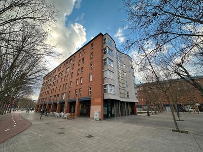 Vista exterior de Dúplex en venda en Burgos Capital amb Calefacció, Terrassa i Traster