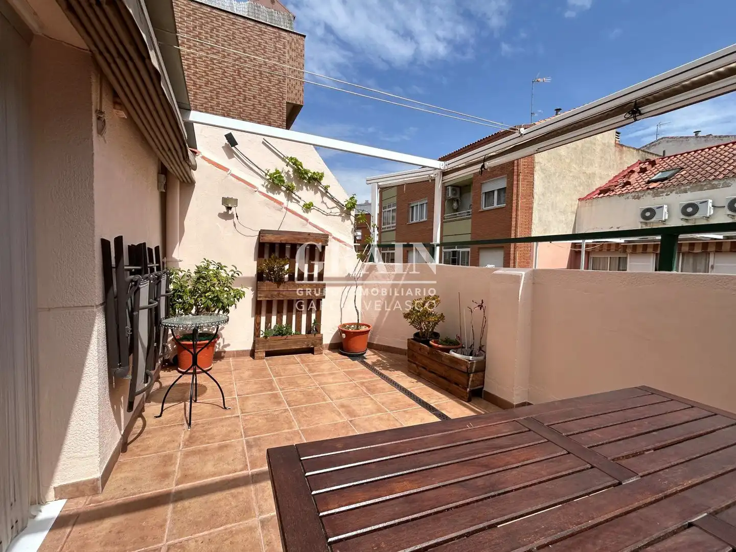 Garden of Attic for sale in Albacete  with Air Conditioner, Heating and Terrace