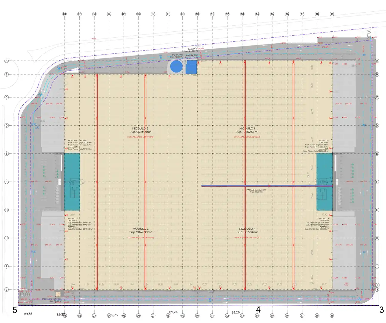 Nave industrielle à louer à Partida les Puntes, imagen 16