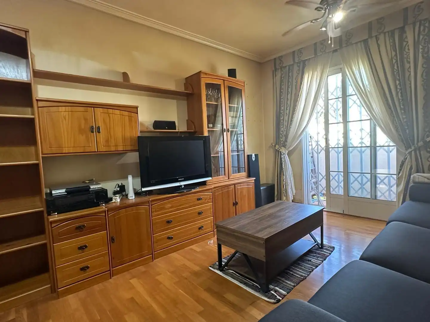 Living room of Flat for sale in Murcia  with Air Conditioner, Private garden and Storage room