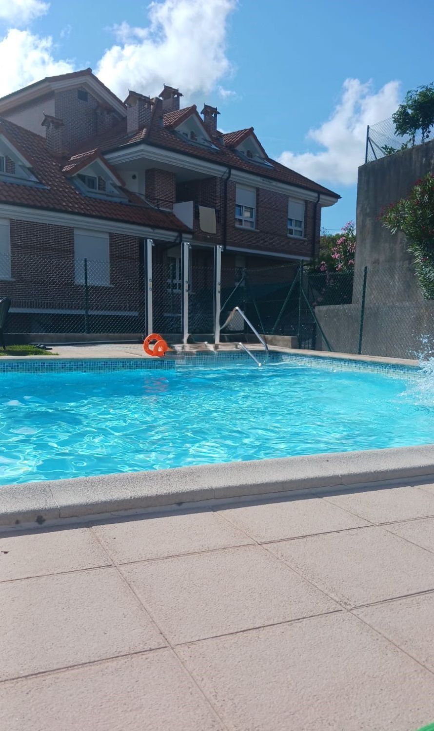 Swimming pool of Flat for sale in Meruelo  with Heating, Terrace and Storage room