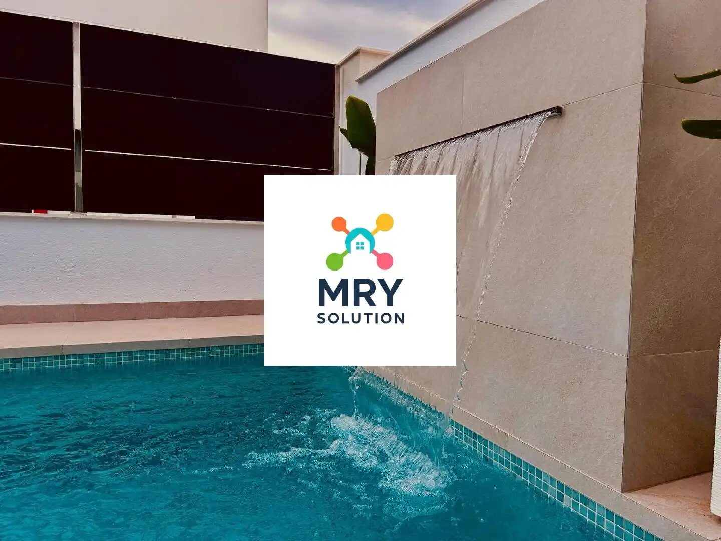 Swimming pool of Houses for sale in Benidorm