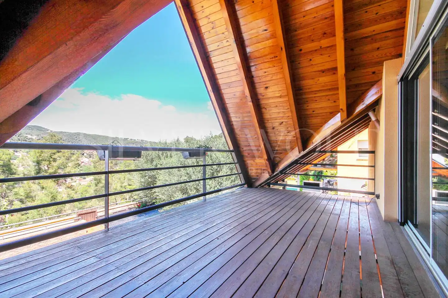 Terraza de Casa o chalet en venta en Vallirana con Aire acondicionado, Calefacción y Jardín privado