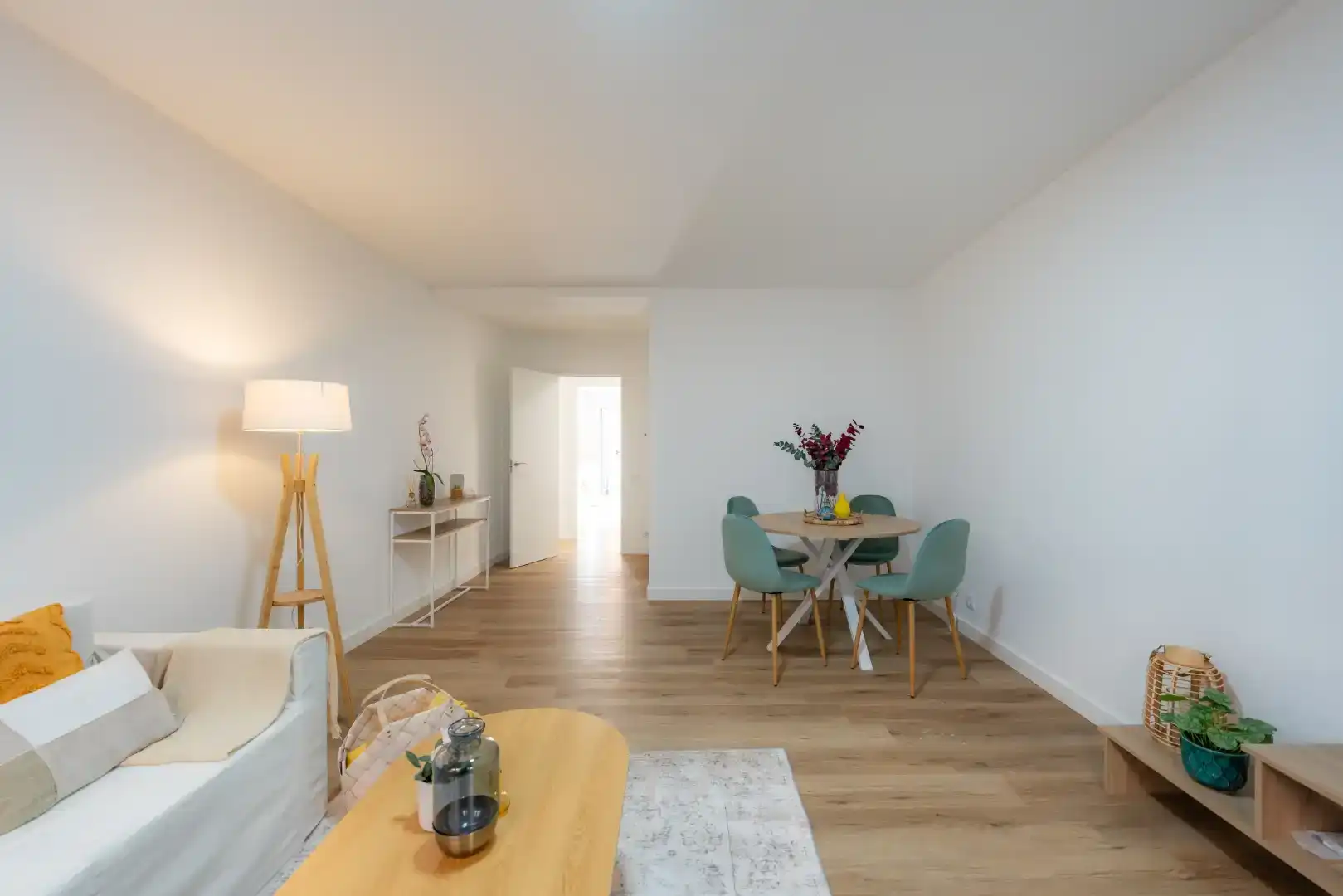 Sala d'estar de Pis en venda en Las Rozas de Madrid amb Aire condicionat, Jardí privat i Forn