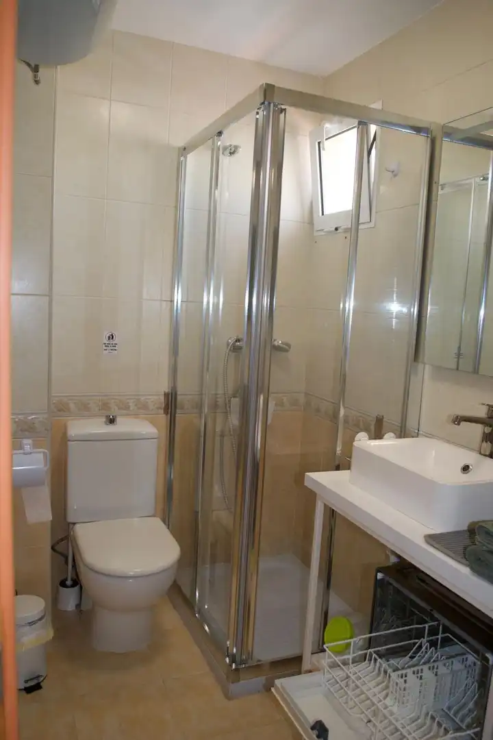 Bany de Apartament en venda en Dénia amb Aire condicionat, Calefacció i Moblat