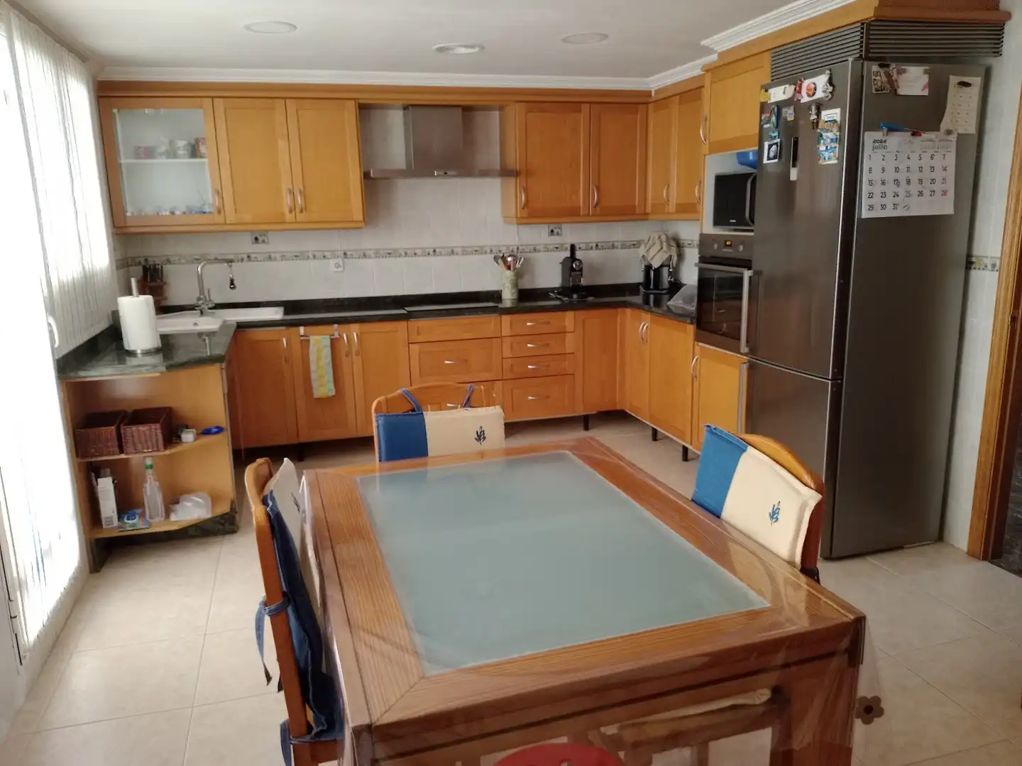 Cocina de Casa adosada de alquiler en Xirivella con Terraza y Amueblado