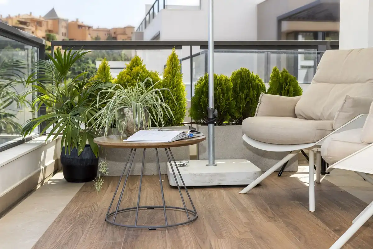 Terrassa de Àtic en venda en Marbella amb Aire condicionat, Terrassa i Moblat