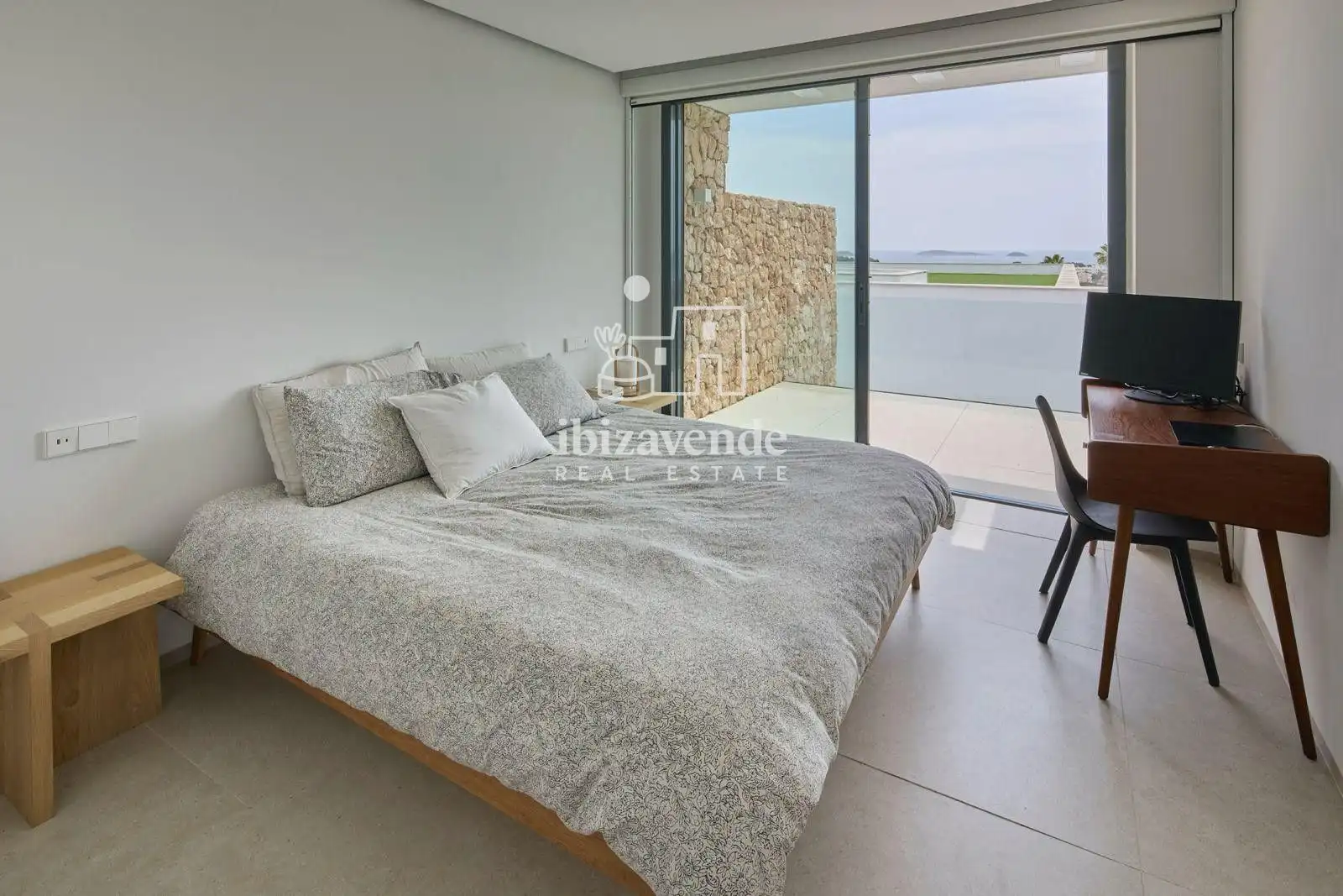 Habitación de Casa o chalet de alquiler en Santa Eulària des Riu con Aire acondicionado, Calefacción y Jardín privado