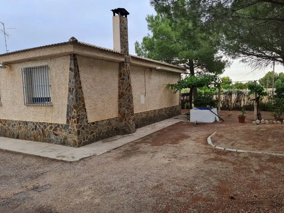 Exterior view of Houses for sale in Albacete  with Private garden, Terrace and Storage room