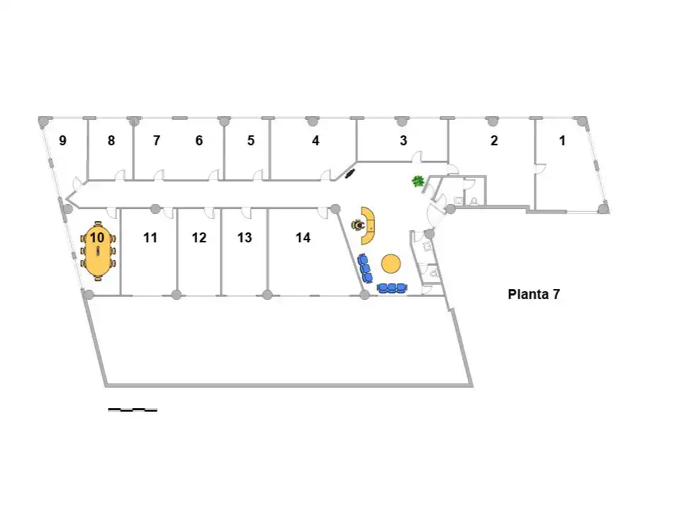 Oficina de alquiler en Murcia con Aire acondicionado, Calefacción y Terraza