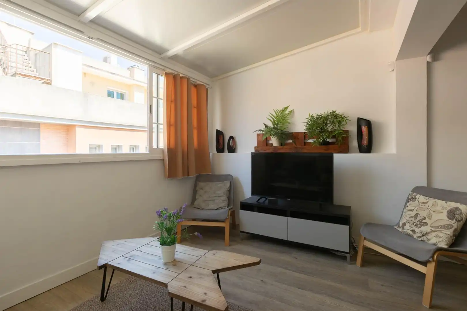 Wohnzimmer von Dachboden zum Verkauf in Fuengirola mit Möbliert