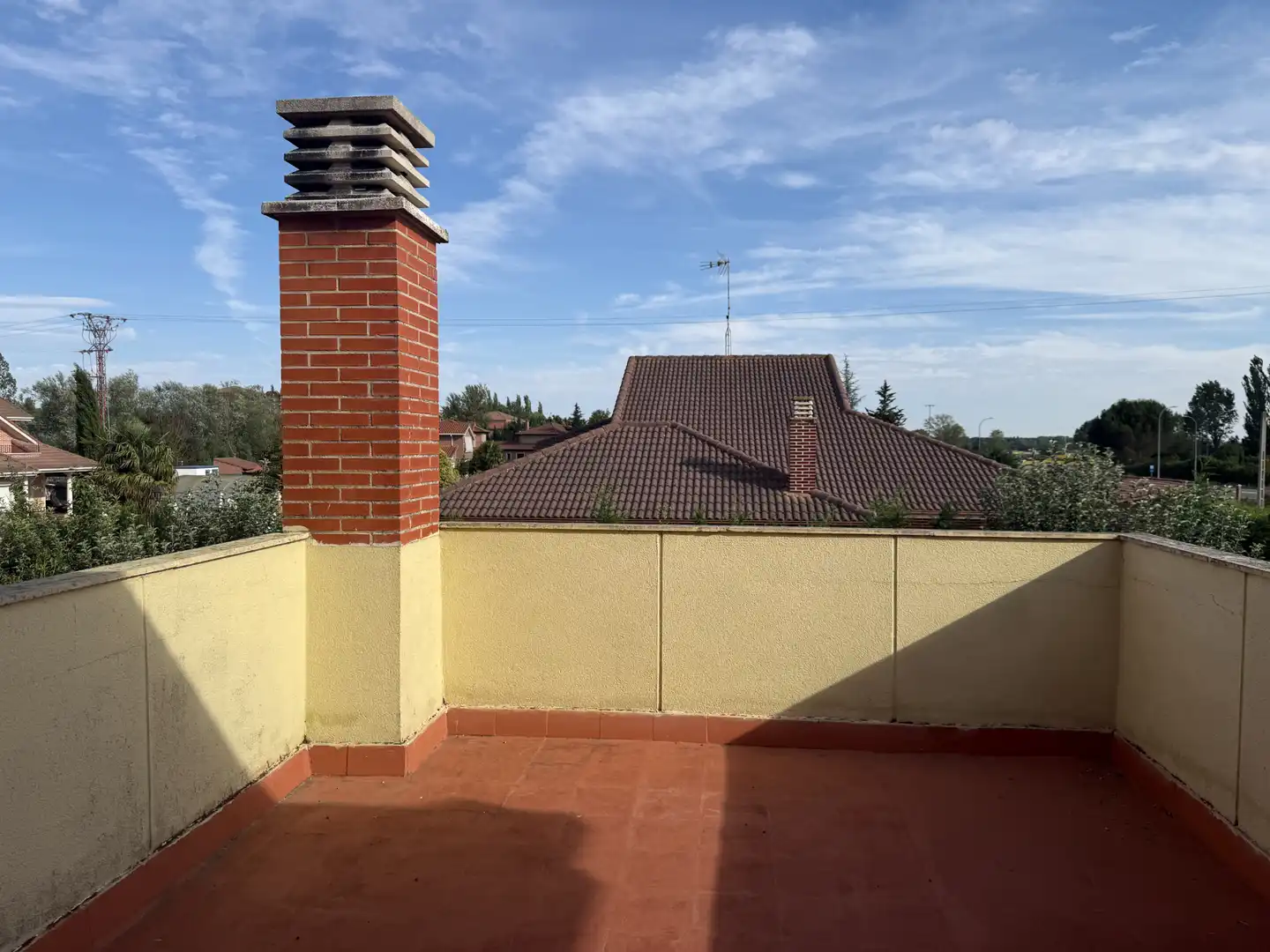 Terraza de Casa o chalet en venta en Carrión de los Condes con Aire acondicionado, Calefacción y Jardín privado
