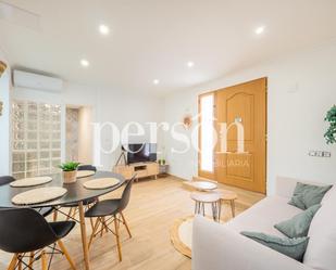 Living room of Planta baja for sale in  Valencia Capital  with Air Conditioner, Heating and Furnished