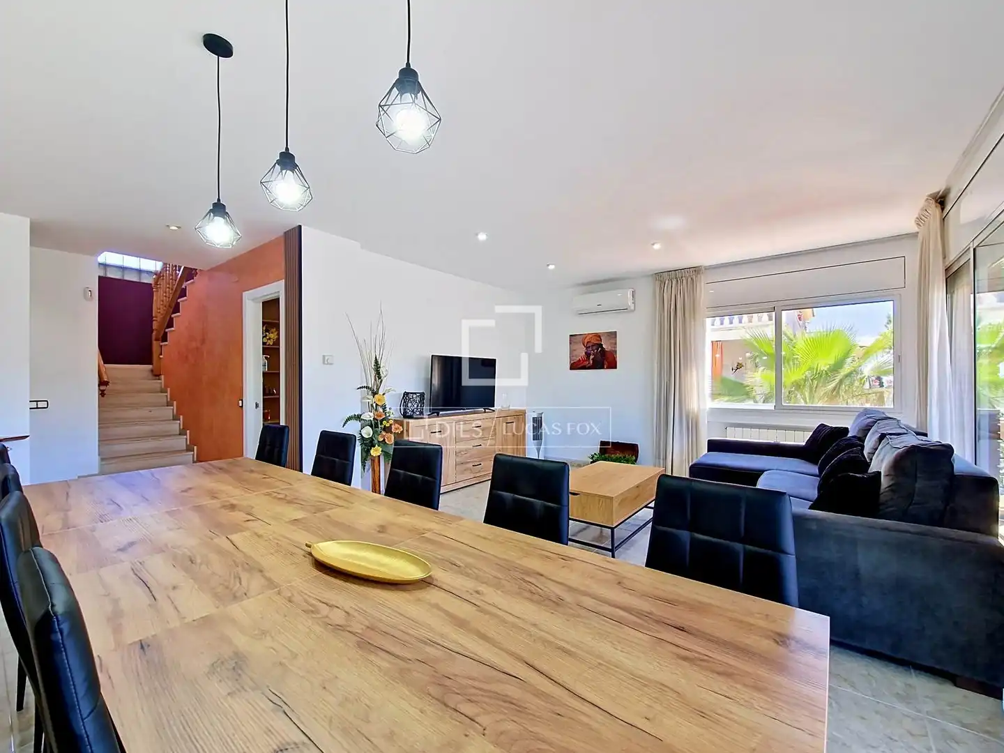 Comedor de Casa o chalet de alquiler en Cunit con Aire acondicionado, Calefacción y Jardín privado