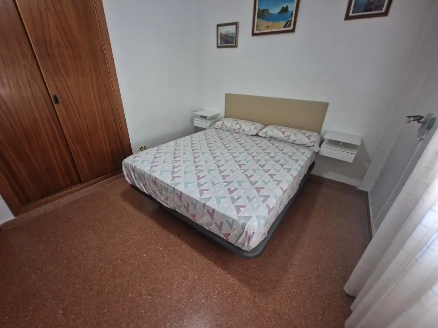 Bedroom of Flat for sale in Águilas  with Air Conditioner, Furnished and Balcony