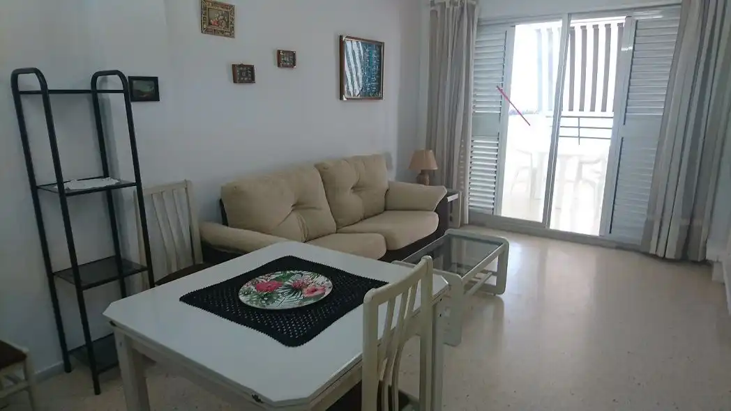 Sala d'estar de Pis de lloguer en Santa Pola amb Terrassa, Moblat i Forn