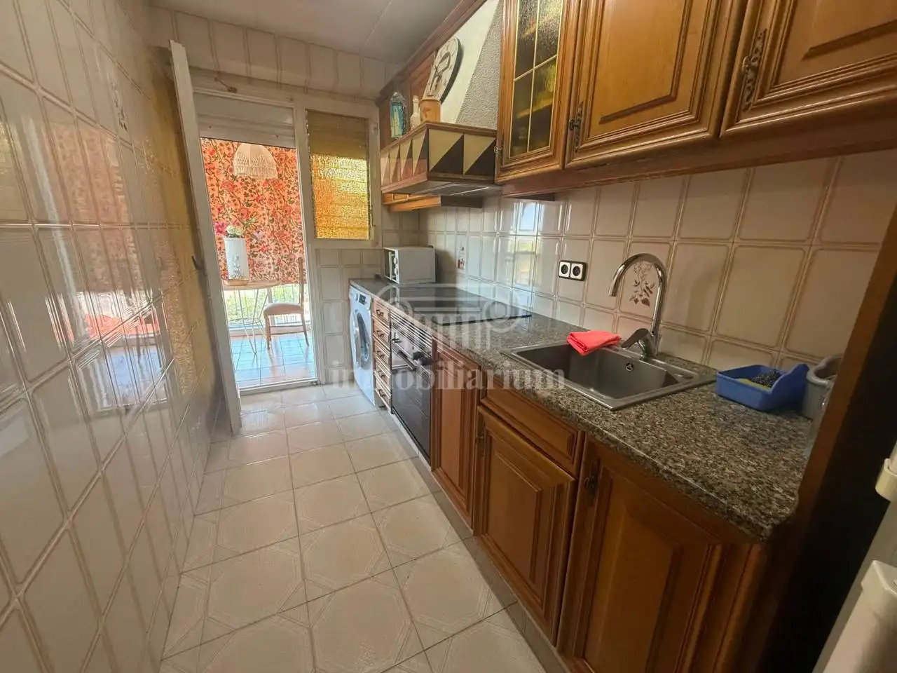 Kitchen of Flat for sale in Lloret de Mar  with Terrace, Furnished and Community pool