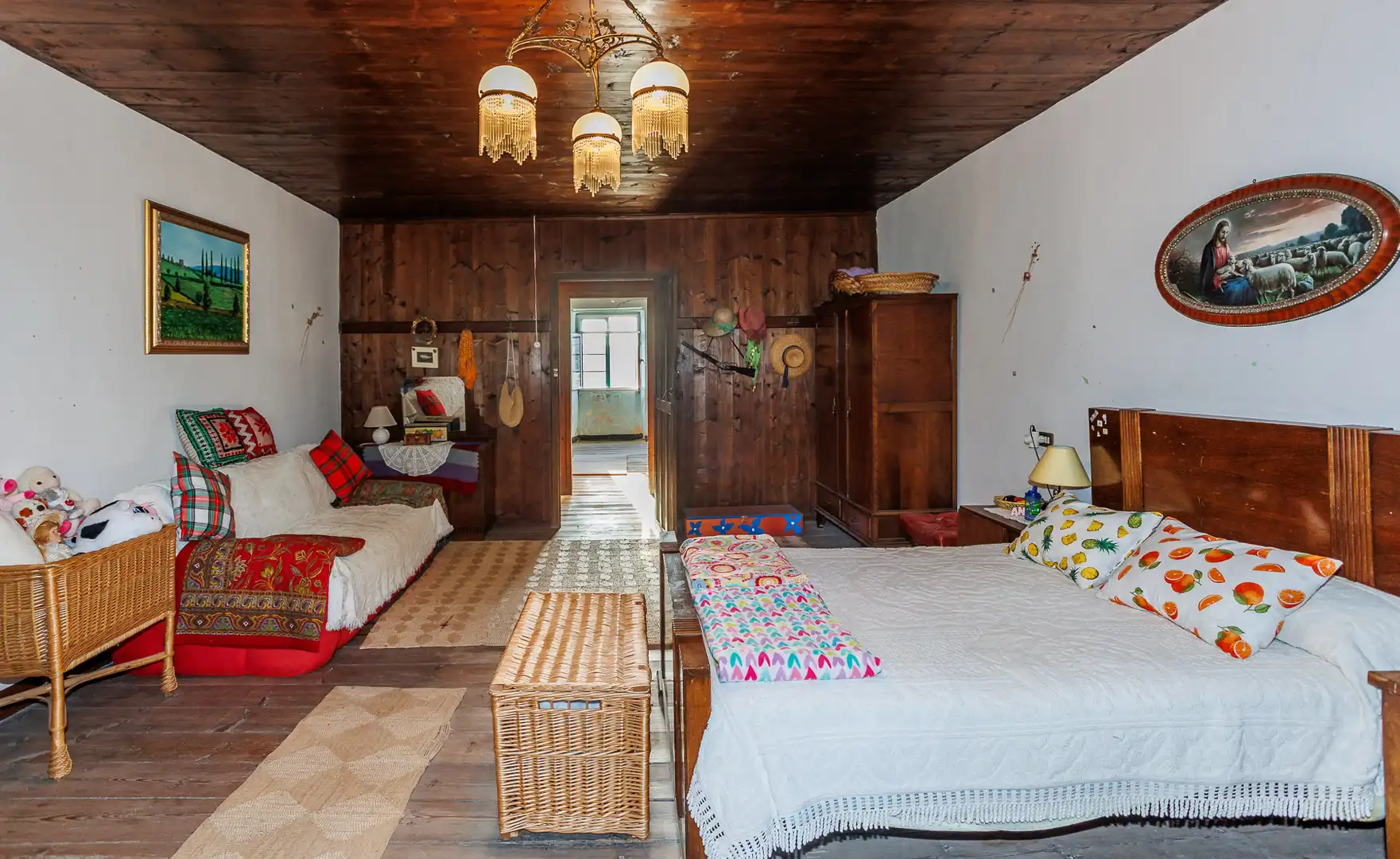 Habitación de Casa o chalet en venta en Lugo con Jardín privado, Terraza y Amueblado