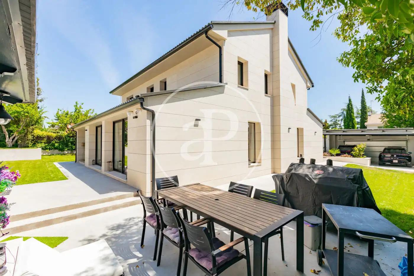 Terrasse von Haus oder Chalet zum Verkauf in Pozuelo de Alarcón mit Klimaanlage, Heizung und Privatgarten