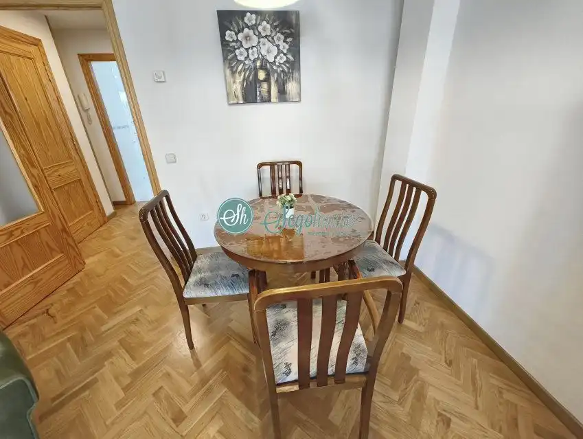 Esszimmer von Wohnung zur Miete in Segovia mit Heizung, Parkett und Terrasse