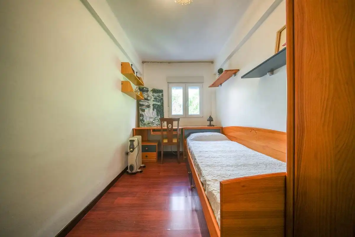 Bedroom of Flat for sale in Madrid  with Heating, Private garden and Terrace