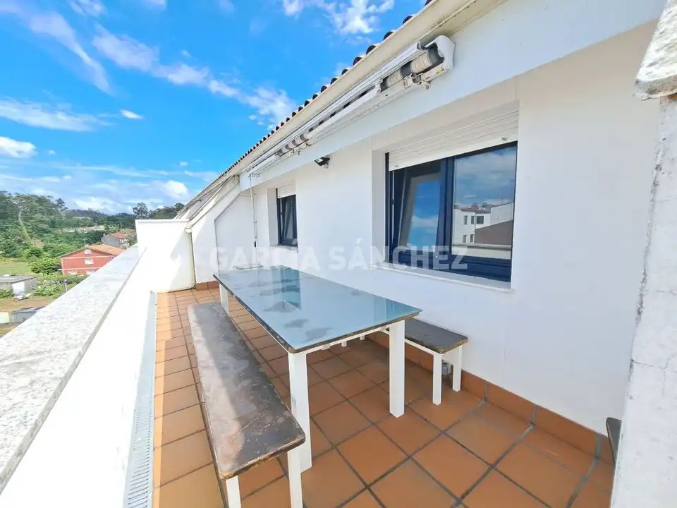 Terrace of Flat for sale in Boiro  with Terrace and Furnished