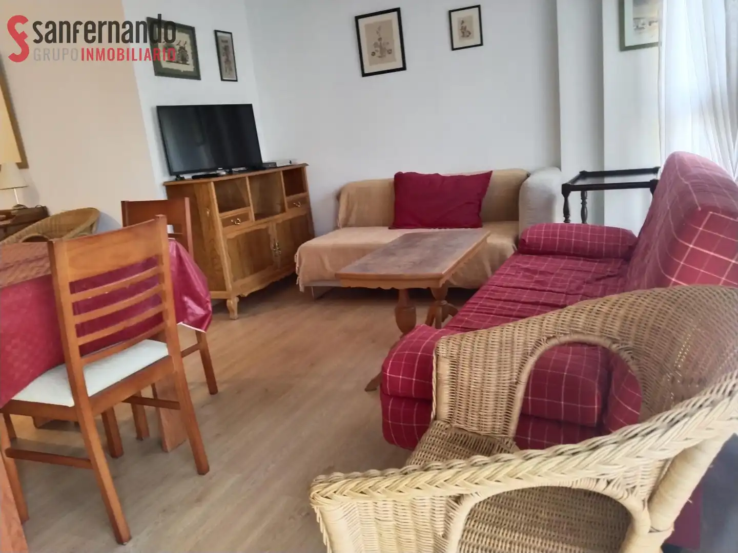 Living room of Duplexes for rent in Miengo  with Heating, Parquet flooring and Terrace