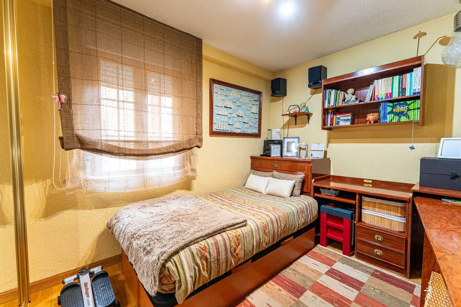 Schlafzimmer von Wohnung zum Verkauf in Fuenlabrada mit Klimaanlage, Heizung und Terrasse