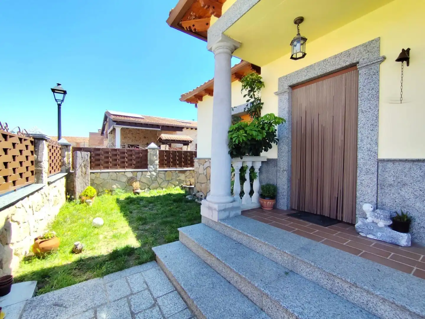 Garden of Houses for sale in La Granja   with Heating, Private garden and Terrace