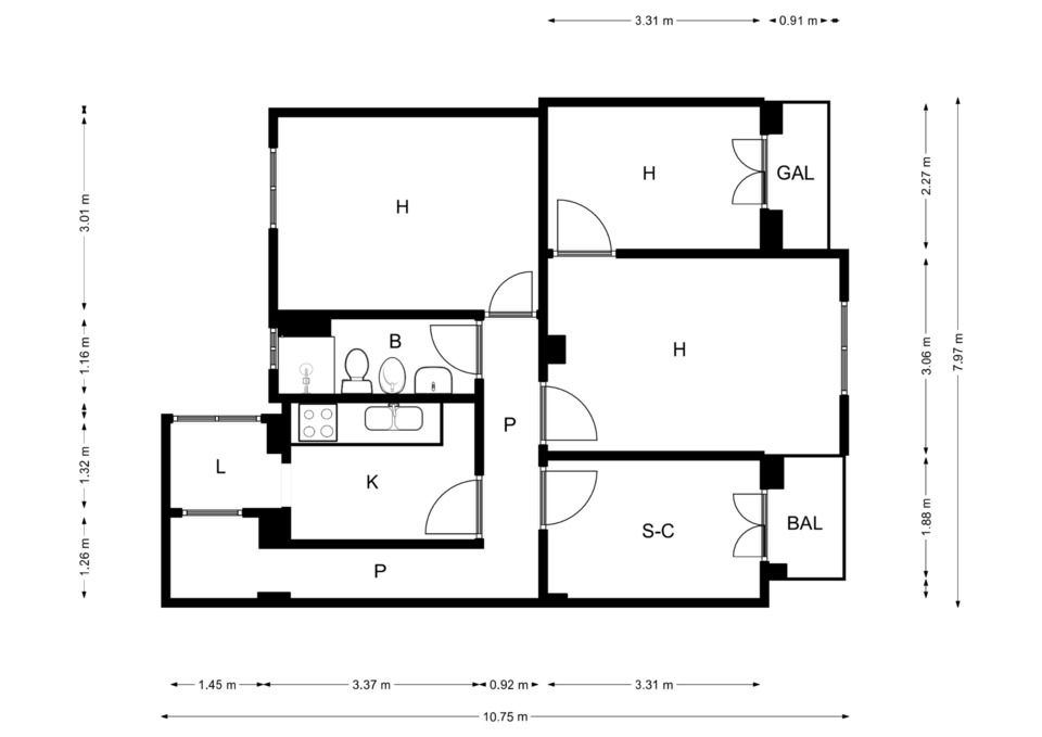 Flat for sale in C/ Doctor Santos Oliveras, Angustias - Chana - Encina
